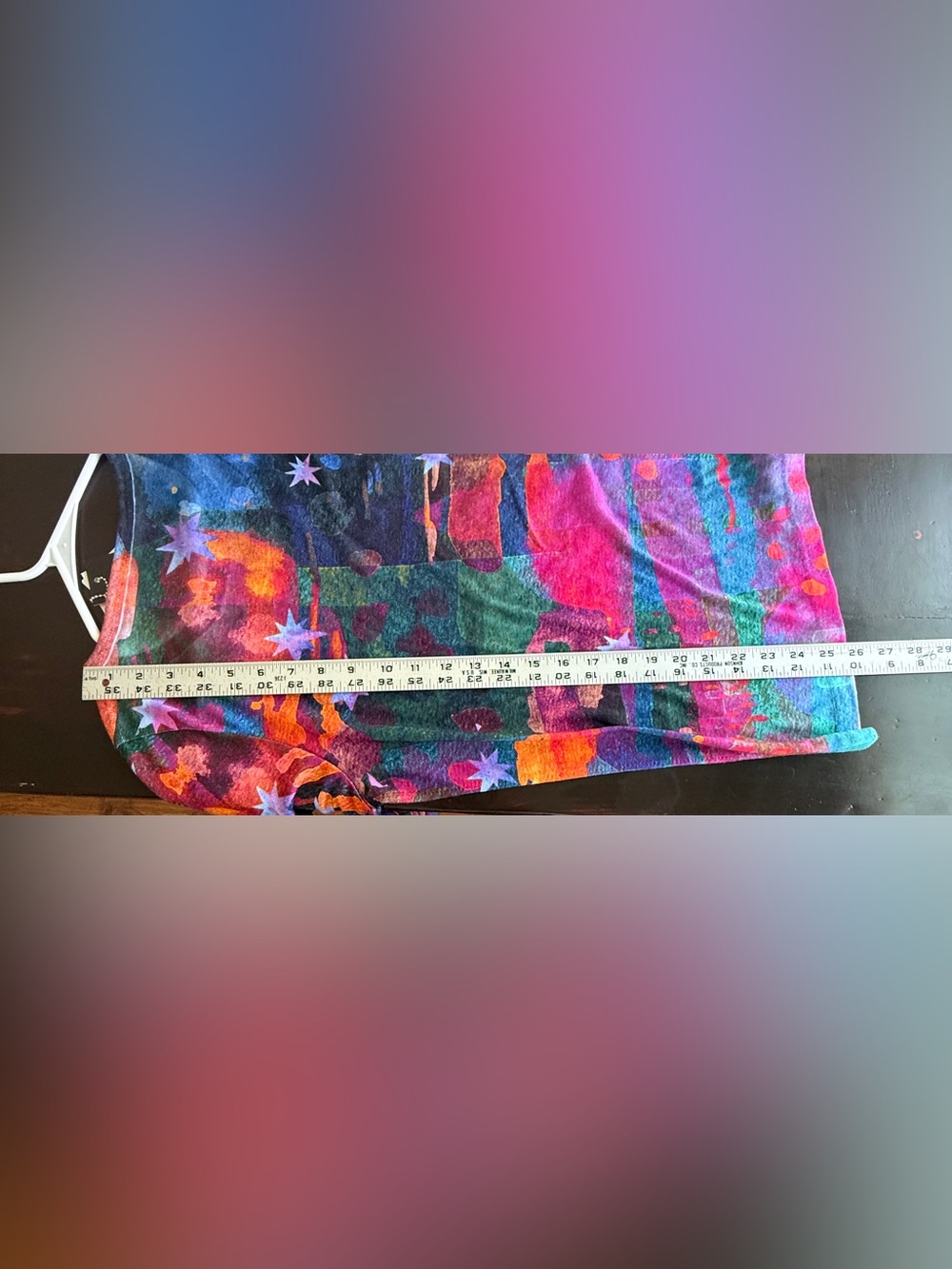FDJ NWT 3/4 sleeve scoop neck 
mixed color jersey 100 % poly 
retail $79.00 - Picture 10 of 10